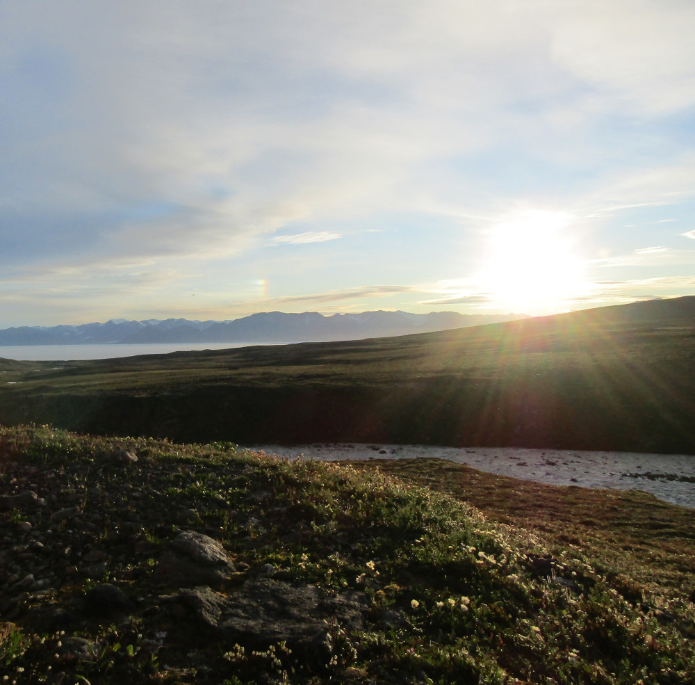 Jeremy Couturier north of the Arctic circle